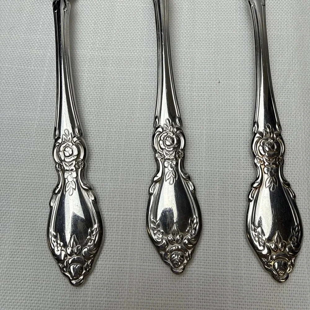 Oneida‎ Plantation Soup Spoons X9 Stainless Steel Community Flatware